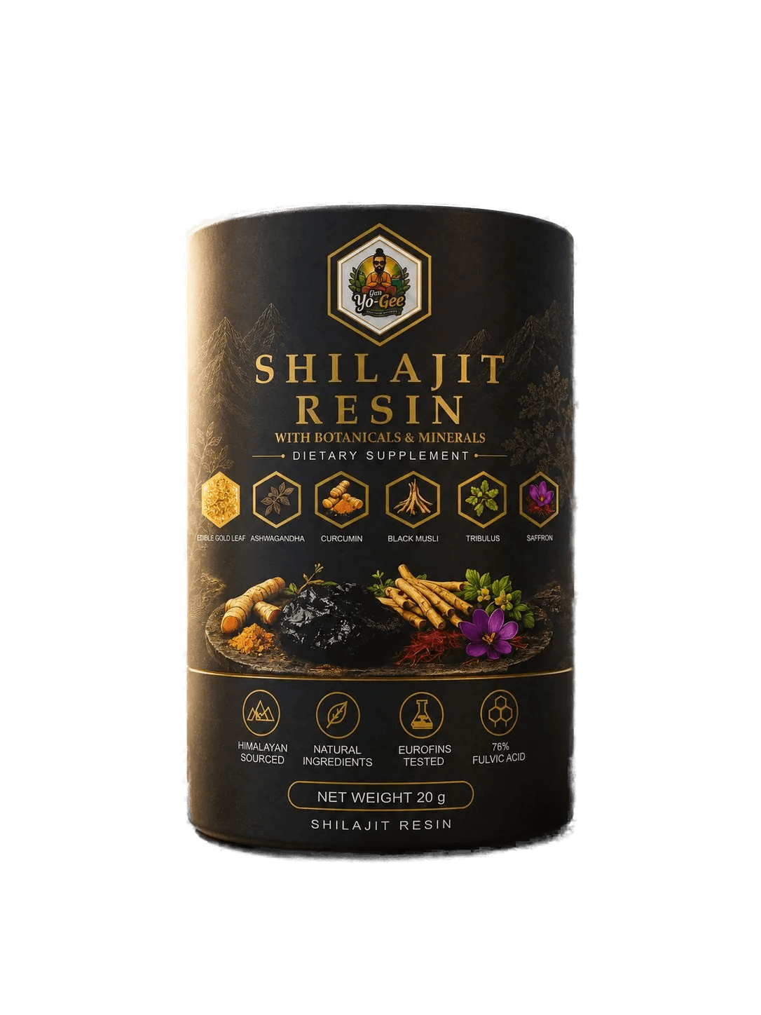 5 Herbs Shilajit Resin